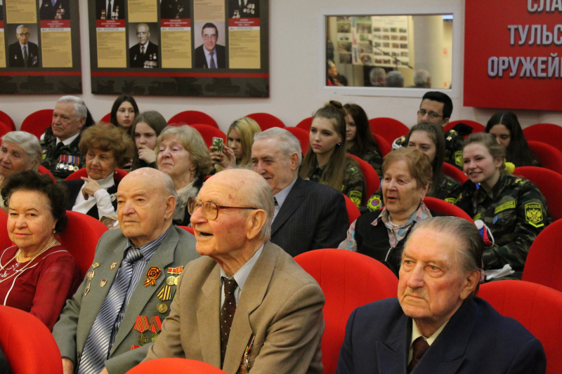 Юбилей Тульской городской организации ветеранов в музее оружия Тульский Государственный Музей Оружия