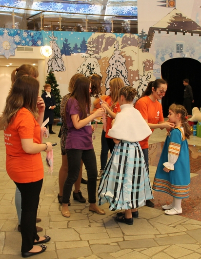 Новогодняя ёлка «Маленькой страны» в музее оружия. Тульский Государственный Музей Оружия