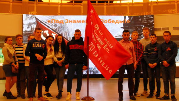 Под Знаменем Победы в музее оружия – призывники 2018 года из Алексинского, Ефремовского, Кимовского, Узловского, Заокского районов Тульской области! Тульский Государственный Музей Оружия