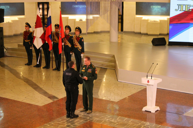 25-лет СОБР и ОМОН! Торжественное мероприятие в Тульском музее оружия Тульский Государственный Музей Оружия