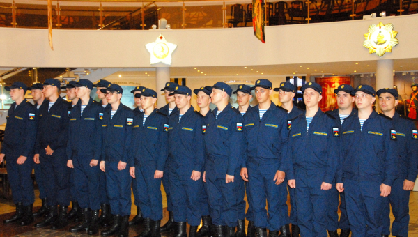 В музее оружия прошла торжественная церемония проводов новобранцев в научно-производственную роту Тульский Государственный Музей Оружия