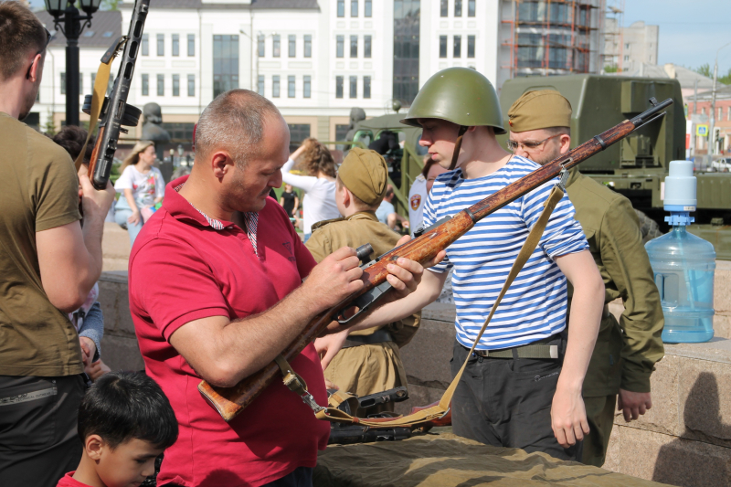Цикл праздничных мероприятий, посвященных Великой Победе Тульский Государственный Музей Оружия