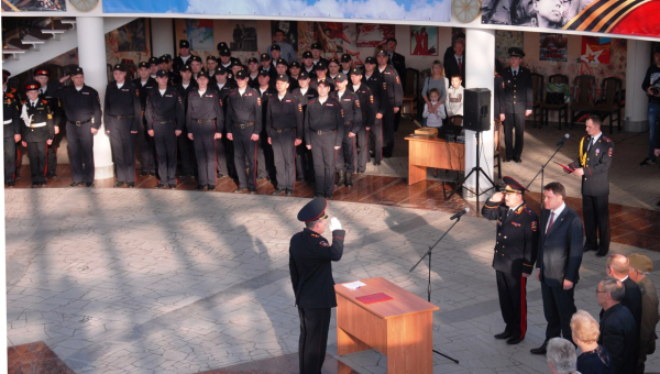 «Служить России! Служить закону! Служить Тульской области!». Присяга в музее оружия. Тульский Государственный Музей Оружия