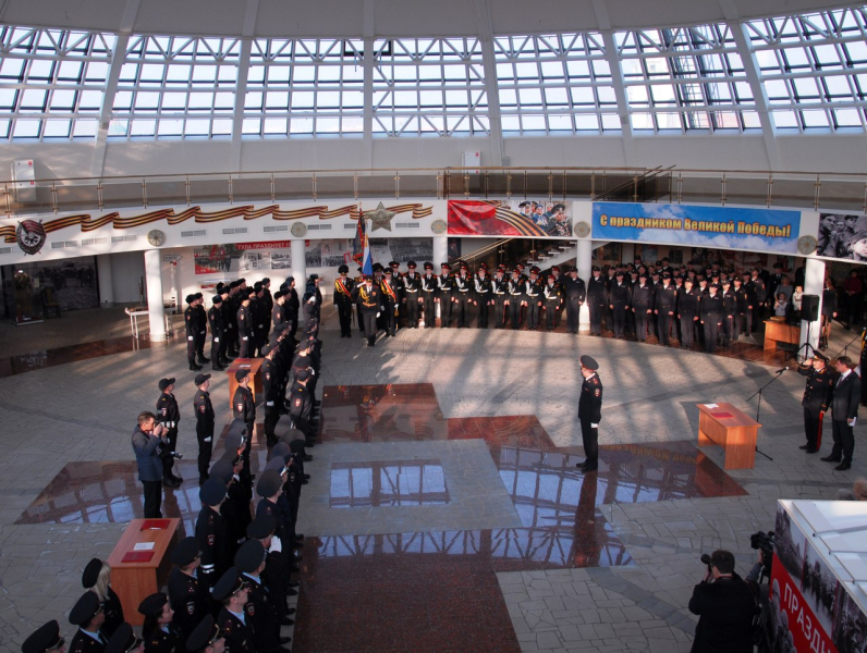 «Служить России! Служить закону! Служить Тульской области!». Присяга в музее оружия. Тульский Государственный Музей Оружия