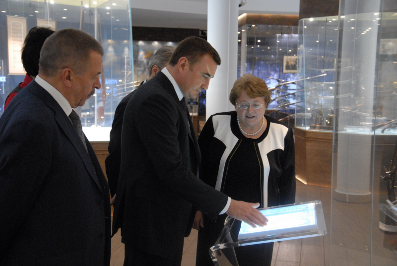 Врио Губернатора Тульской области А.Г. Дюмин посетил новое здание Тульского музея оружия Тульский Государственный Музей Оружия