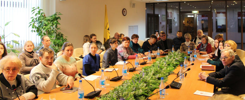 В музее оружия обсудили вопросы использования мультимедийных технологий на опыте создания выставки «Война и мифы» Тульский Государственный Музей Оружия