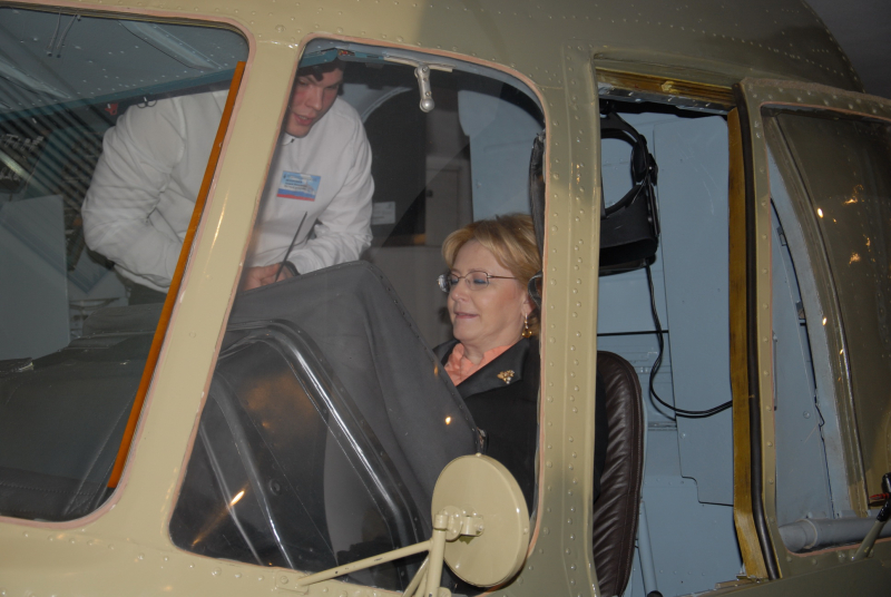 Министр здравоохранения Российской Федерации В.И. Скворцова познакомилась с уникальной коллекцией и ультрасовременной экспозицией Тульского музея оружия Тульский Государственный Музей Оружия