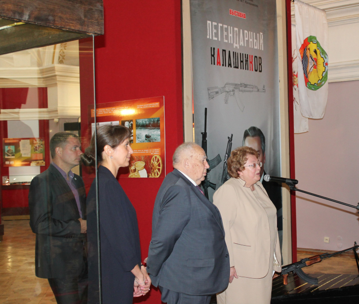 Открытие выставки «Легендарный Калашников» в здании музея оружия на территории Тульского кремля Тульский Государственный Музей Оружия