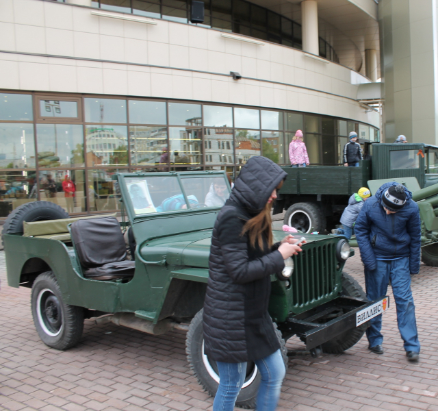 Репортаж с празднования Дня Победы Тульский Государственный Музей Оружия
