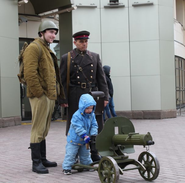 Репортаж с празднования Дня Победы Тульский Государственный Музей Оружия
