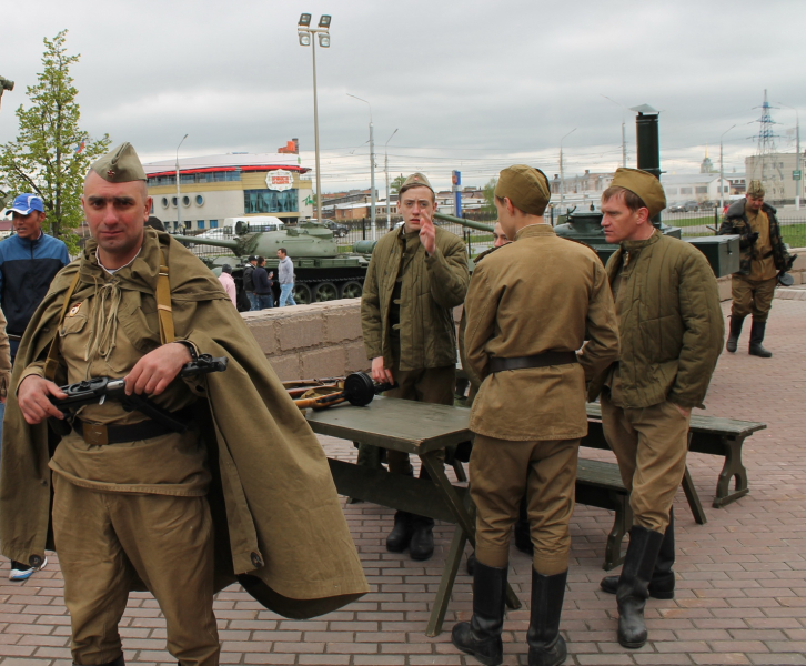 Репортаж с празднования Дня Победы Тульский Государственный Музей Оружия