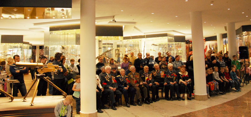 Репортаж с празднования Дня Победы Тульский Государственный Музей Оружия