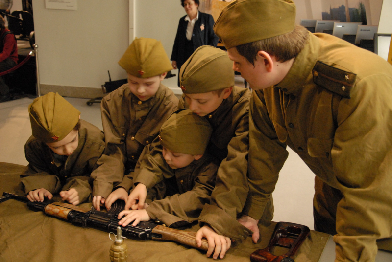 Репортаж с празднования Дня Победы Тульский Государственный Музей Оружия