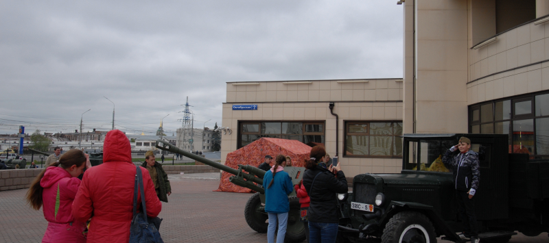 Репортаж с празднования Дня Победы Тульский Государственный Музей Оружия