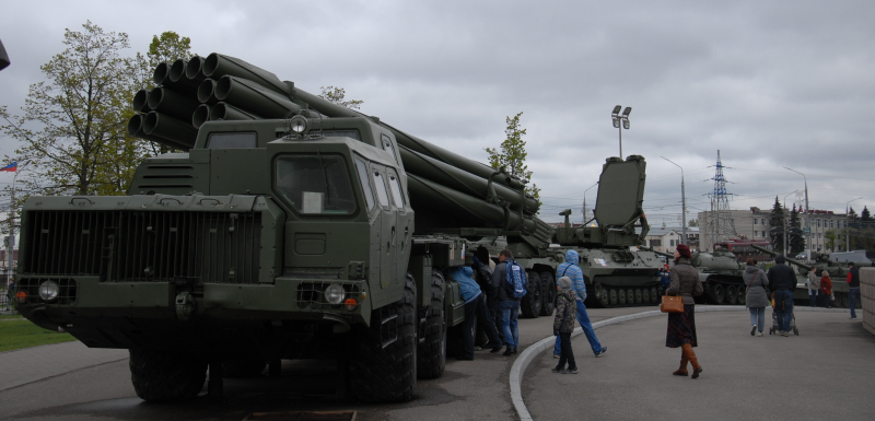 Репортаж с празднования Дня Победы Тульский Государственный Музей Оружия