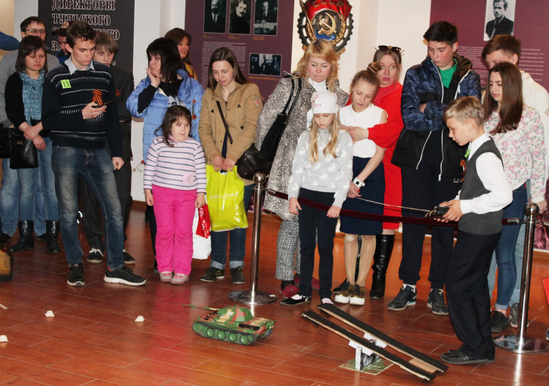 Репортаж с празднования Дня Победы Тульский Государственный Музей Оружия