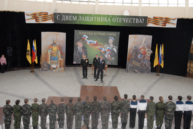 «Тайфун»: торжественное построение в музее оружия! Тульский Государственный Музей Оружия