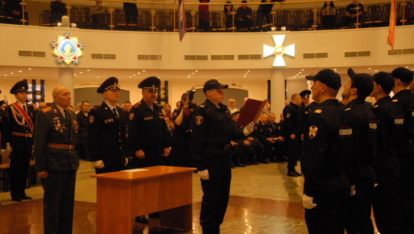 В музее оружия сотрудники Нацгвардии присягнули на верность Отечеству Тульский Государственный Музей Оружия