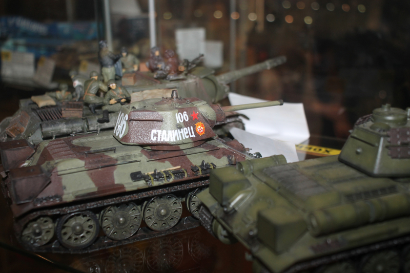 Выставка стендового моделизма «Техника в масштабе» Тульский Государственный Музей Оружия