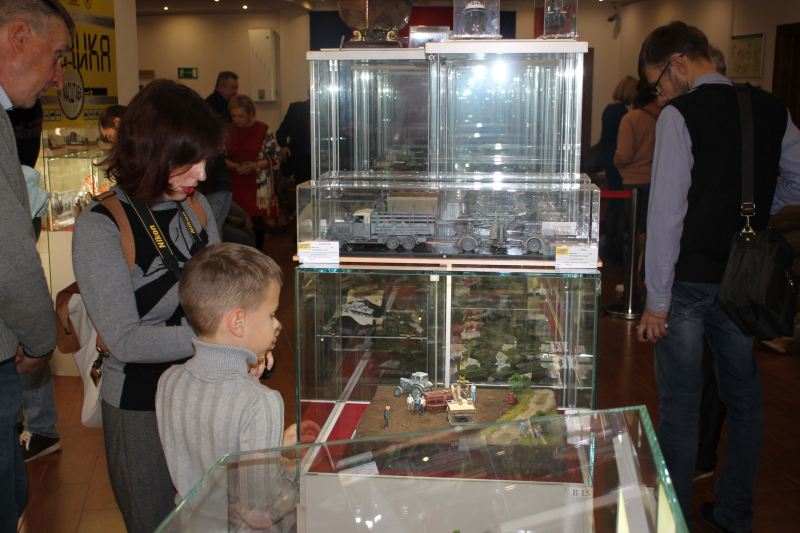 Выставка стендового моделизма «Техника в масштабе» Тульский Государственный Музей Оружия