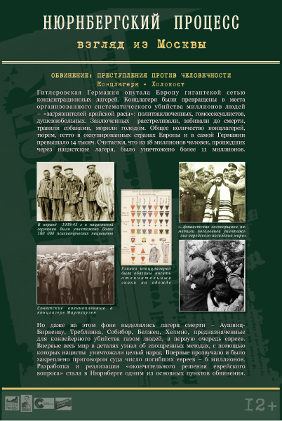 Виртуальная выставка «Нюрнбергский процесс. Взгляд из Москвы» Тульский Государственный Музей Оружия