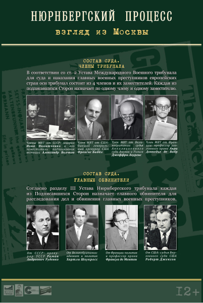 Виртуальная выставка «Нюрнбергский процесс. Взгляд из Москвы» Тульский Государственный Музей Оружия