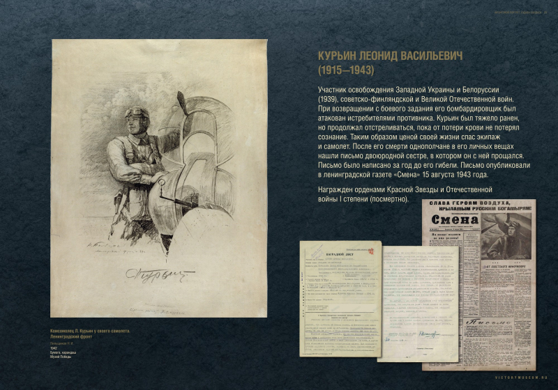 Виртуальная выставка "Фронтовой портрет. Судьба солдата" Тульский Государственный Музей Оружия