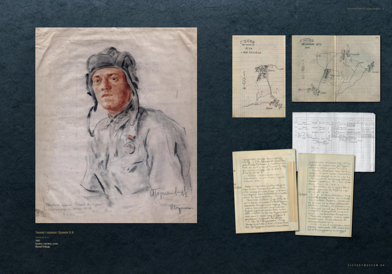 Виртуальная выставка "Фронтовой портрет. Судьба солдата" Тульский Государственный Музей Оружия