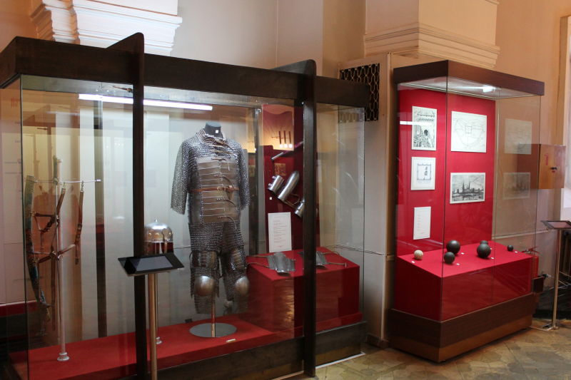 Выставка «Защитники Тулы и южных рубежей России. Вооружение российских воинов XVI-XVII вв.» Тульский Государственный Музей Оружия