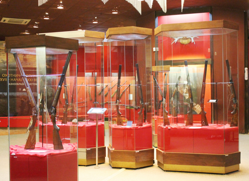 Выставка «Охотничье оружие XVII – начала XXI века: разнообразие систем» Тульский Государственный Музей Оружия