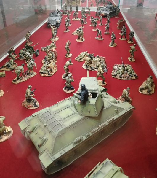 Выставка военно-исторической миниатюры «История в миниатюре – взгляд сквозь века» Тульский Государственный Музей Оружия