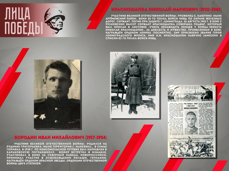 Виртуальная выставка «Лица Победы» Тульский Государственный Музей Оружия