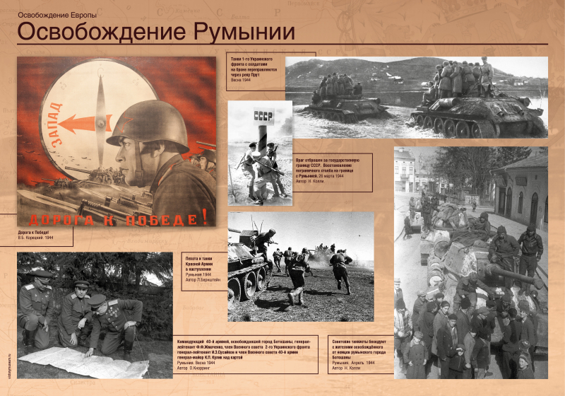 Виртуальная выставка «Освобождение Европы» Тульский Государственный Музей Оружия