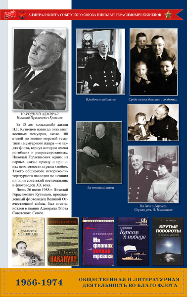 Виртуальная выставка «Флотоводец Великой Отечественной Кузнецов Николай Герасимович» Тульский Государственный Музей Оружия