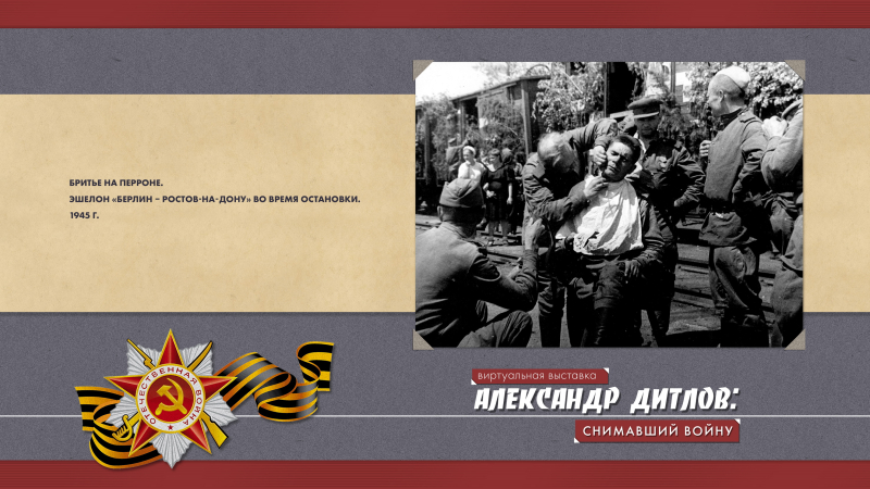 Виртуальная выставка «Александр Дитлов: снимавший войну» Тульский Государственный Музей Оружия