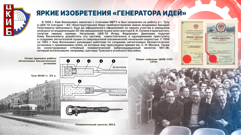 Виртуальная выставка «Ким Васильевич Демидов: век труда генератора идей» Тульский Государственный Музей Оружия