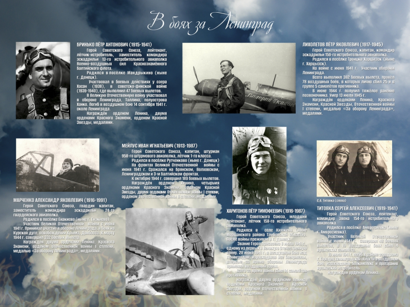 Виртуальная выставка «Небо выбрало нас» Тульский Государственный Музей Оружия