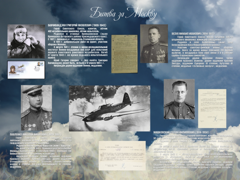 Виртуальная выставка «Небо выбрало нас» Тульский Государственный Музей Оружия