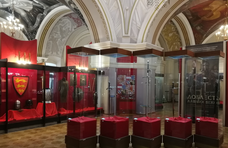 Выставка «Доблесть давних веков. Современные российские реконструкторы средневекового вооружения» Тульский Государственный Музей Оружия