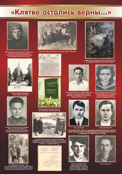 Виртуальная выставка «Верности клятве вашей – бессмертие...» Тульский Государственный Музей Оружия