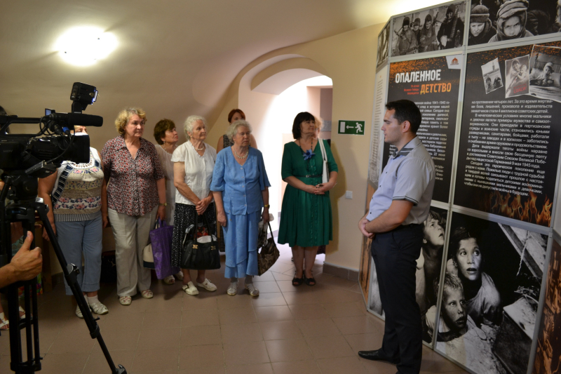 Передвижная выставка музея оружия «Опаленное детство» Тульский Государственный Музей Оружия