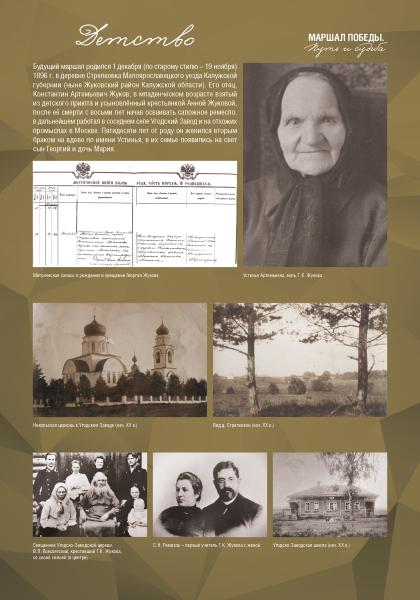 Виртуальная выставка «Маршал Победы. Путь и судьба» Тульский Государственный Музей Оружия