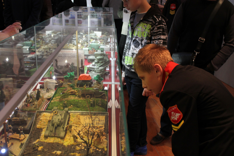 Выставка «Техника в масштабе» Тульский Государственный Музей Оружия