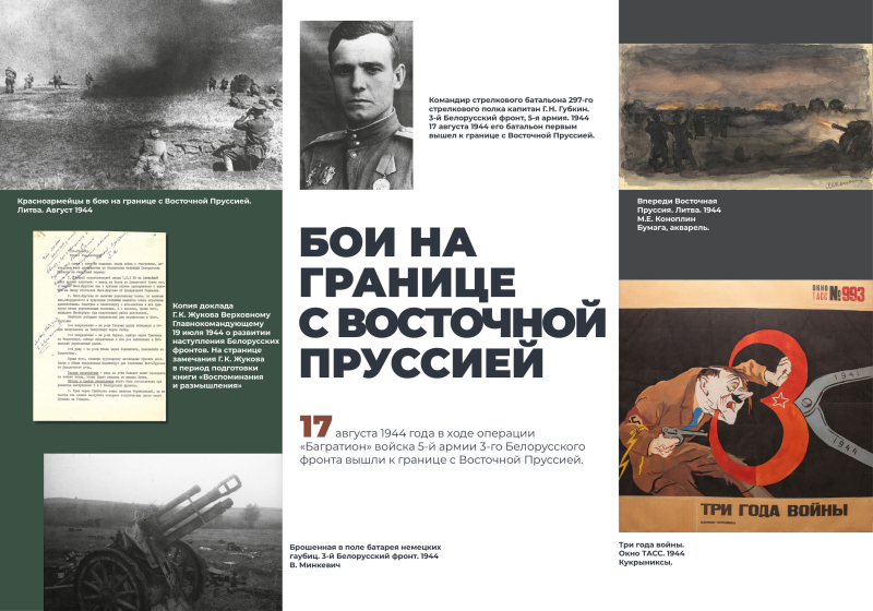 Виртуальная выставка «Операция «Багратион» Тульский Государственный Музей Оружия