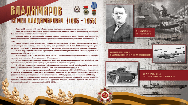 Виртуальная выставка «Тульские оружейники. Вклад в Великую Победу» Тульский Государственный Музей Оружия