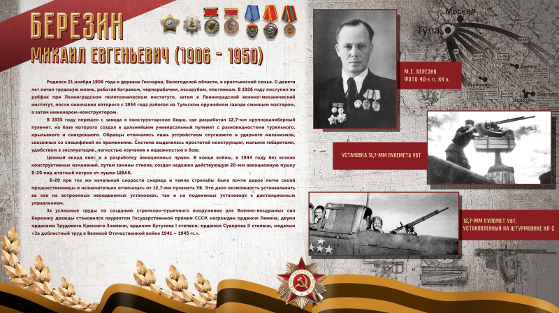 Виртуальная выставка «Тульские оружейники. Вклад в Великую Победу» Тульский Государственный Музей Оружия