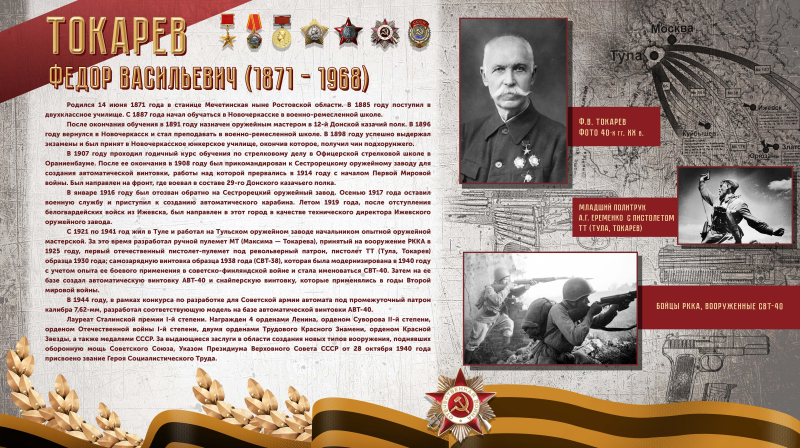 Виртуальная выставка «Тульские оружейники. Вклад в Великую Победу» Тульский Государственный Музей Оружия