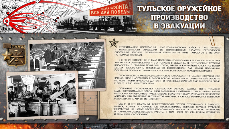 Виртуальная выставка «Туляки – защитники Ленинграда» Тульский Государственный Музей Оружия