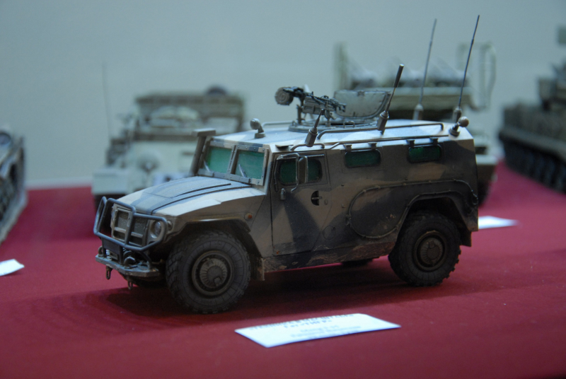 Выставка стендовых моделей «Техника в масштабе». Тульский Государственный Музей Оружия