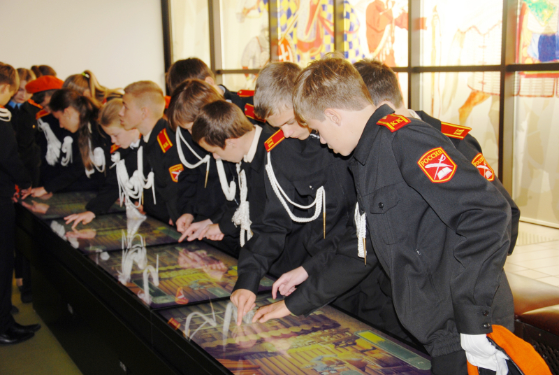 Мультимедийный комплекс «Интерактивная игровая зона» Тульский Государственный Музей Оружия